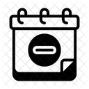 Calendario Data Planejador Icon