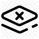 Remover Camada Excluir Camada Ocultar Camada Icon