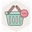 Remover Do Carrinho Excluir Comercio Eletronico Icon