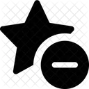 Remover Estrela Remover Estrela Sem Classificacao Ícone