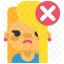 Remover garota  Icon