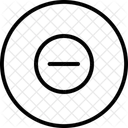 Remover Menos Subtrair Ícone