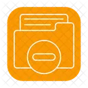 Remover pasta  Icon