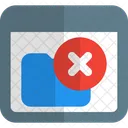 Remover pasta  Icon