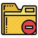 Remover pasta  Icon