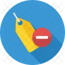 Remover Tag Rotulo Remover Icon