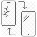 Icone Thinline De Remplacement Decran Icône