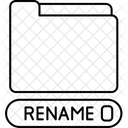 Rename File Management Icon