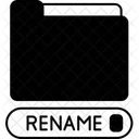 Rename File Management Icon