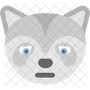 Renard Emoji Visage Icône