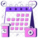 Rendez Vous Medical Agenda Agenda Icon