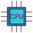 Rendimiento CPU Chip De CPU Icono