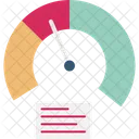 Diagrama Calibre Grafico Icono