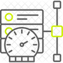 Rendimiento De La Base De Datos Base De Datos Rendimiento Icon