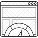 Rendimiento Del Sitio Web Velocidad Del Sitio Web Sitio Web Icono