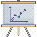 Rendimiento Empresarial Visualizacion De Datos Estrategia De Crecimiento Icono