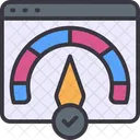 Rendimiento Web Velocidad Optimizacion Icono