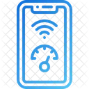 Rendimiento Telefono Inteligente Wifi Icono