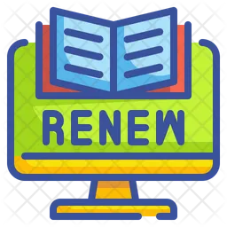 Renew Book  Icon