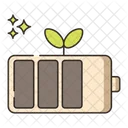 Renewable Battery Batteries Icon