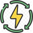 Renewable Electricity  Icon