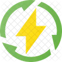 Renewable Energy Electricity Icon