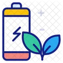 Renewable Energy Battery Energy Icon