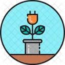 Renewable Energy Gree Energy Eco Energy Icon