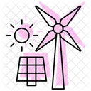 Renewable Energy Sustainable Icon