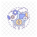 Geothermal Renewable Clean Icon