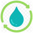 Renewable Water Water Reuse Icon