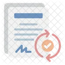 Renewal Frequency Customer Retention Renewal Analytics Icon