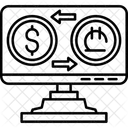 Laufen Wahrung Georgien Symbol