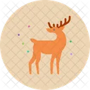 Renna Cervo Rudolph Icon