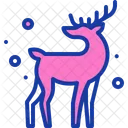 Renne Cerf Rudolph Icône