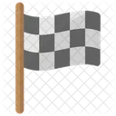 Rennen Flagge Spiel Symbol