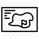 Rennkarte Symbol