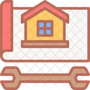 Renovación del hogar  Icono