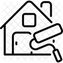 Renovation Construction Painting Icon