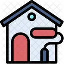 Renovation Repair Paint Roller Icon
