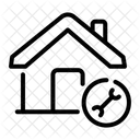 Renovation Hammer Wrench Icon