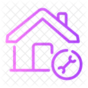 Renovation Hammer Wrench Icon