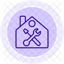 Renovation Line Icon Icon