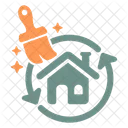 Renovation House Home Icon