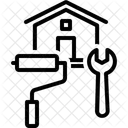Renovation Makeover Redecoration Icon