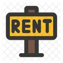Rent Post Lease Icon