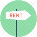 Rent Signpost Guidepost Icon