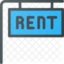 Rent Sign House Icon