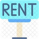 Rent For Rent Real Estate Icon