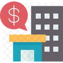 Rent Building Office Icon